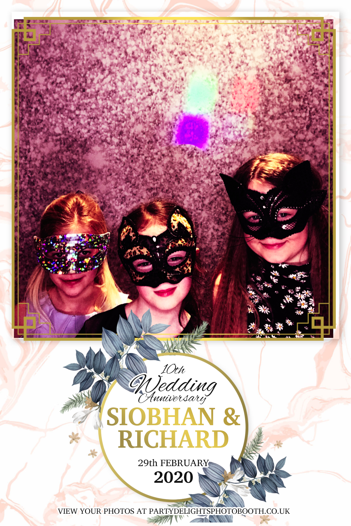 Siobhan and Richards Vow renewal  | View more photos from the event at gallery.partydelightsphotobooth.co.uk/u/PartyDelightsPhotoBooth/Siobhan-and-Richards-Vow-renewal